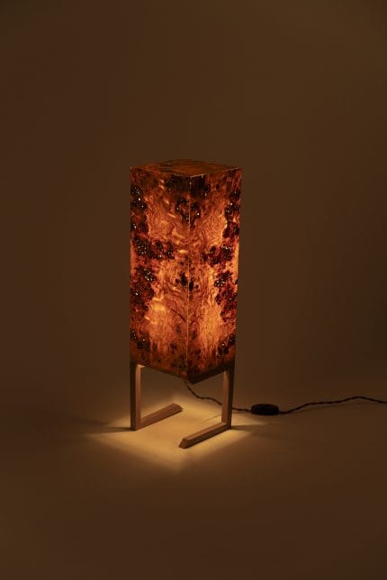 TULI Mazel Kaplama Masa Abajuru