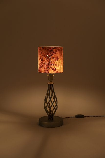 TIKKA Mazel Kaplamalı Masa Abajuru