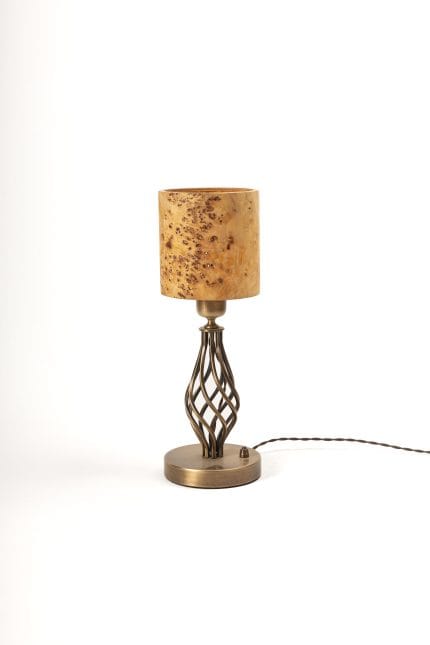 TIKKA Mazel Kaplamalı Masa Abajuru