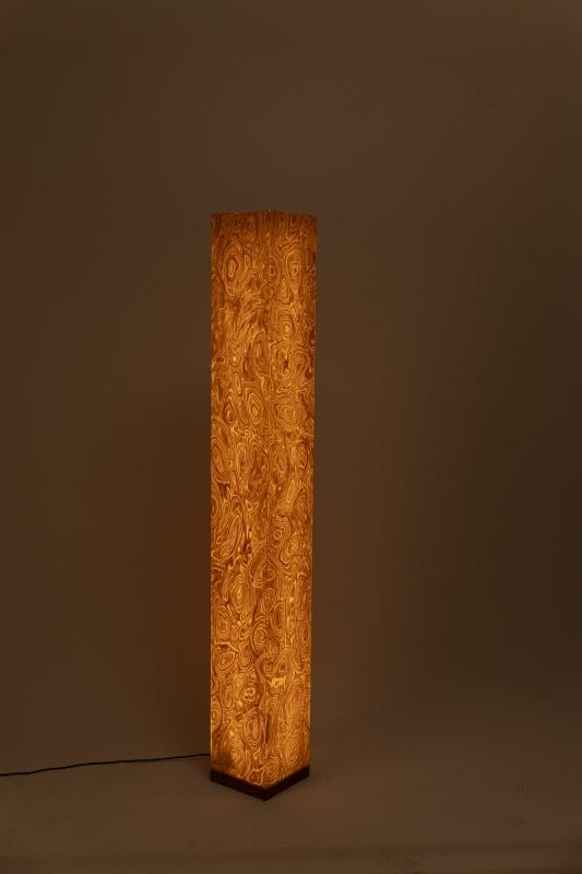 NUOTIO El Yapımı Yapay Kök Kaplama Dikey Lambader