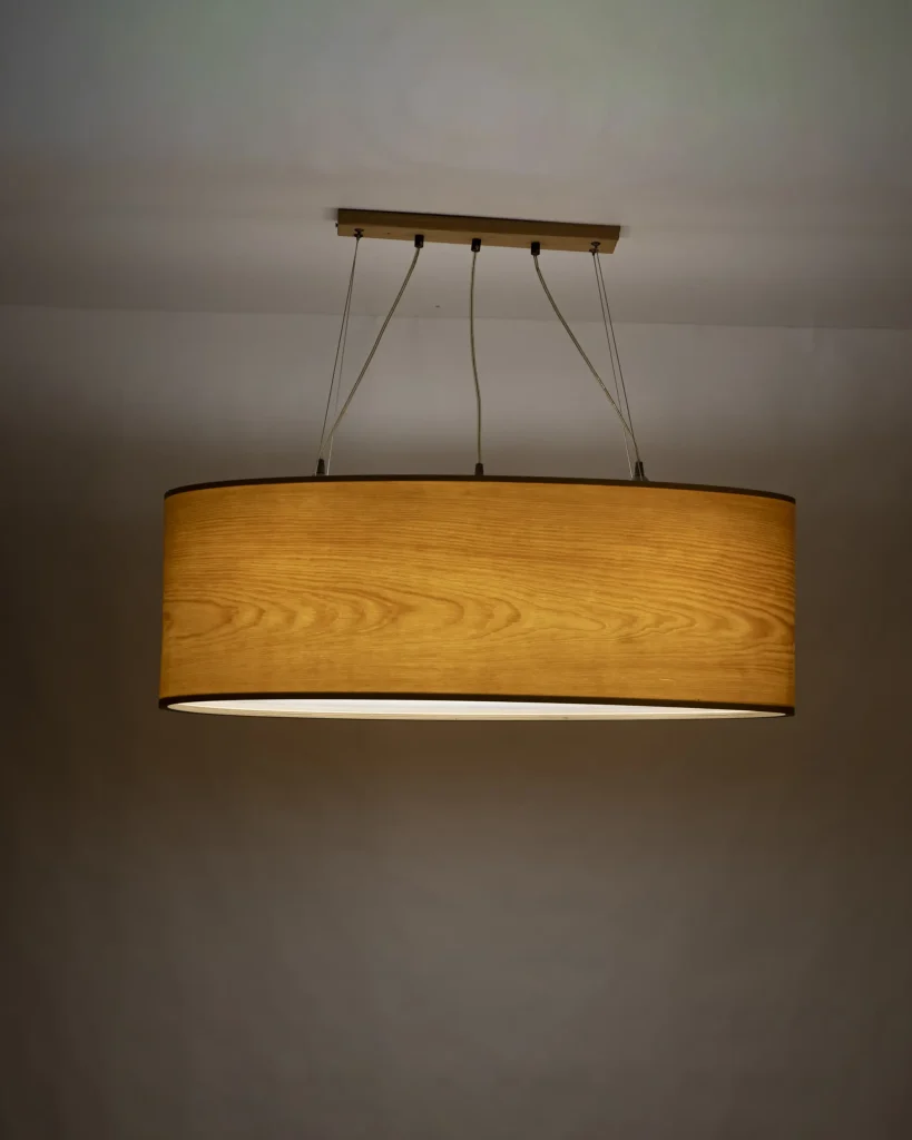 AURINKO Çam Ağacı Kaplama El İşçiliği Tavan Aydınlatması