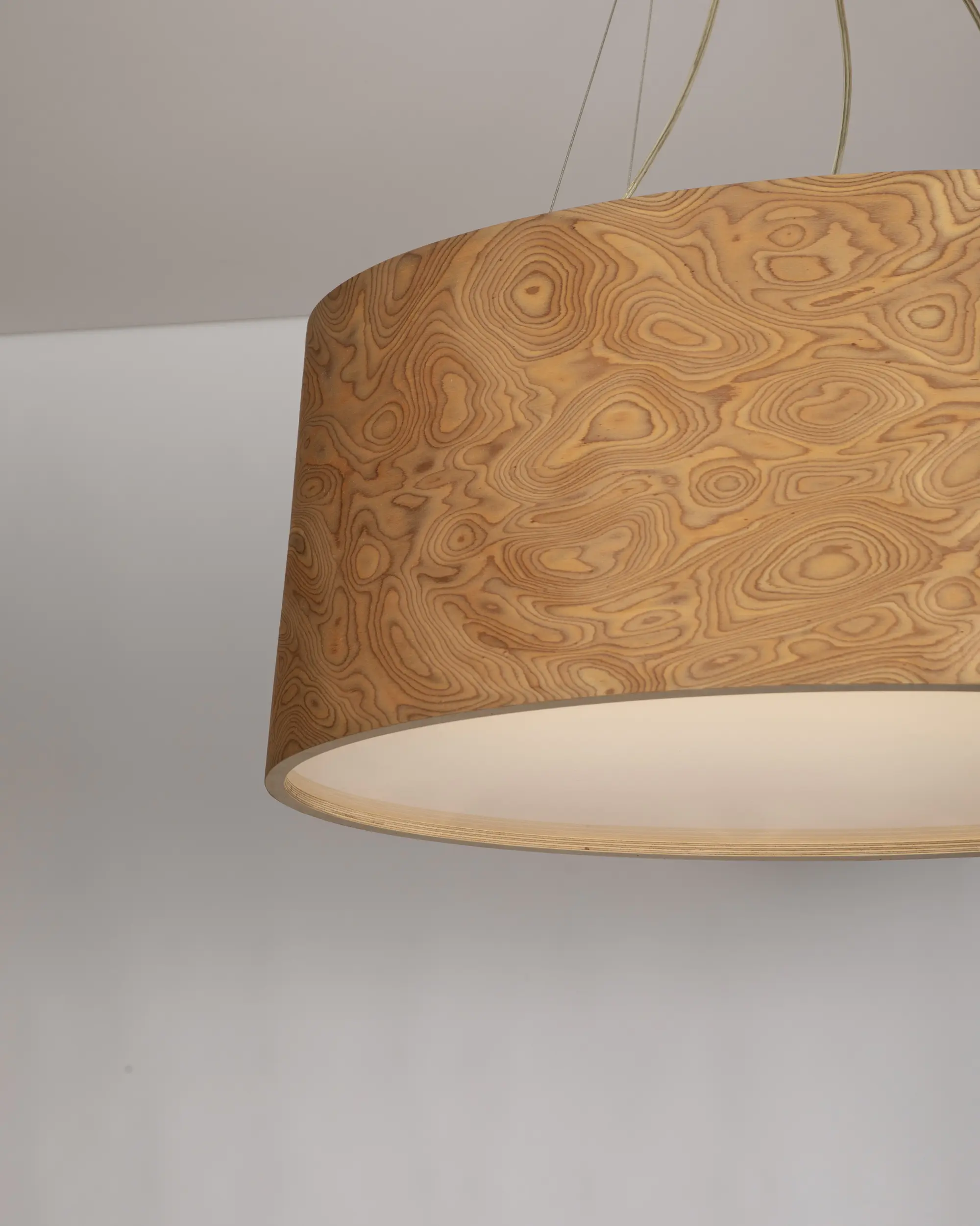AURINKO Yapay Kök 90 cm ahşap tavan sarkıtı ahşap kaplama detay görünümü
